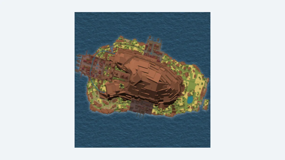 Ravenna map crop used as a Bronze Sea island planning visual for Arcane Odyssey